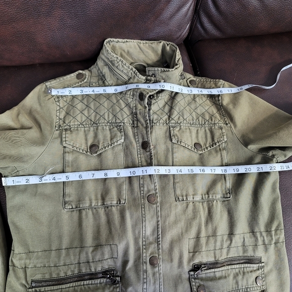 Levi's jacket size L Green military color - Picture 11 of 14